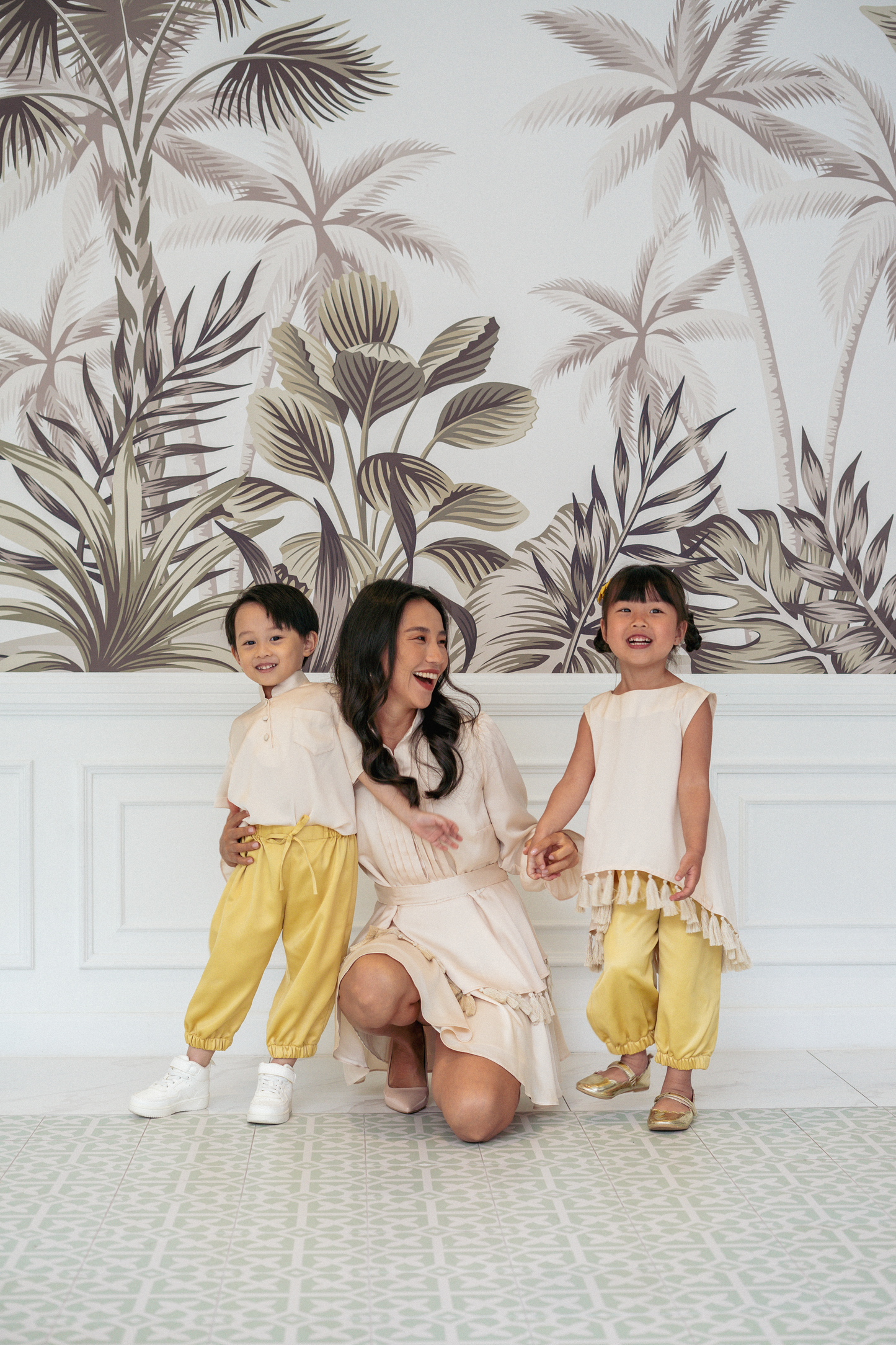 Mini Thea Top in Champagne