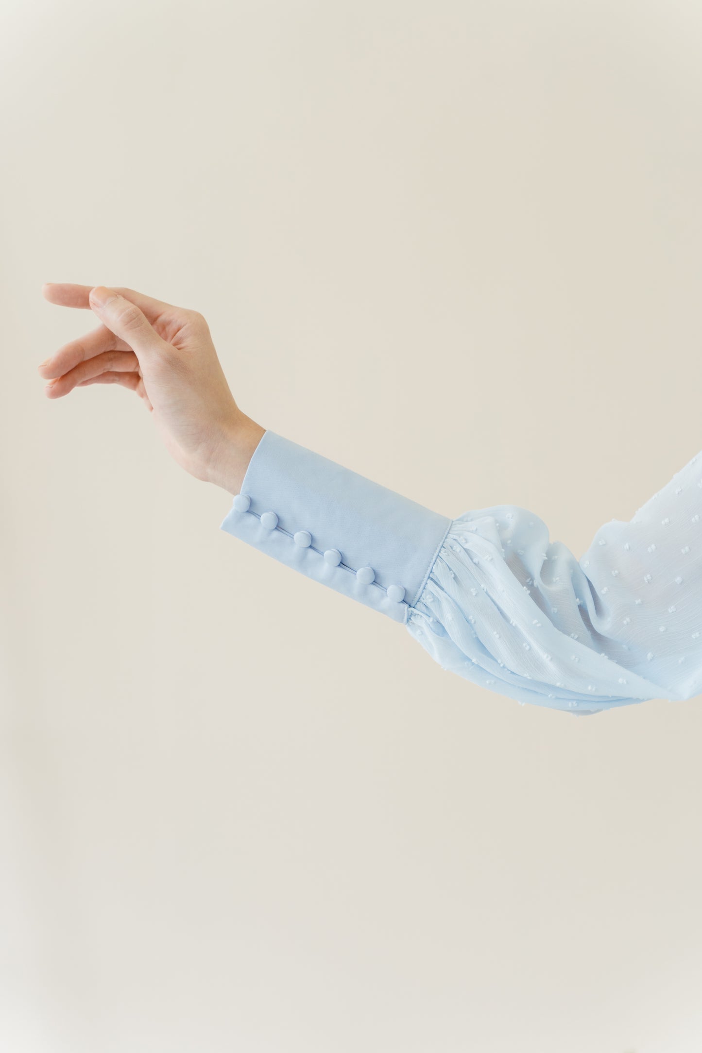 Kyra Top in Powder Blue