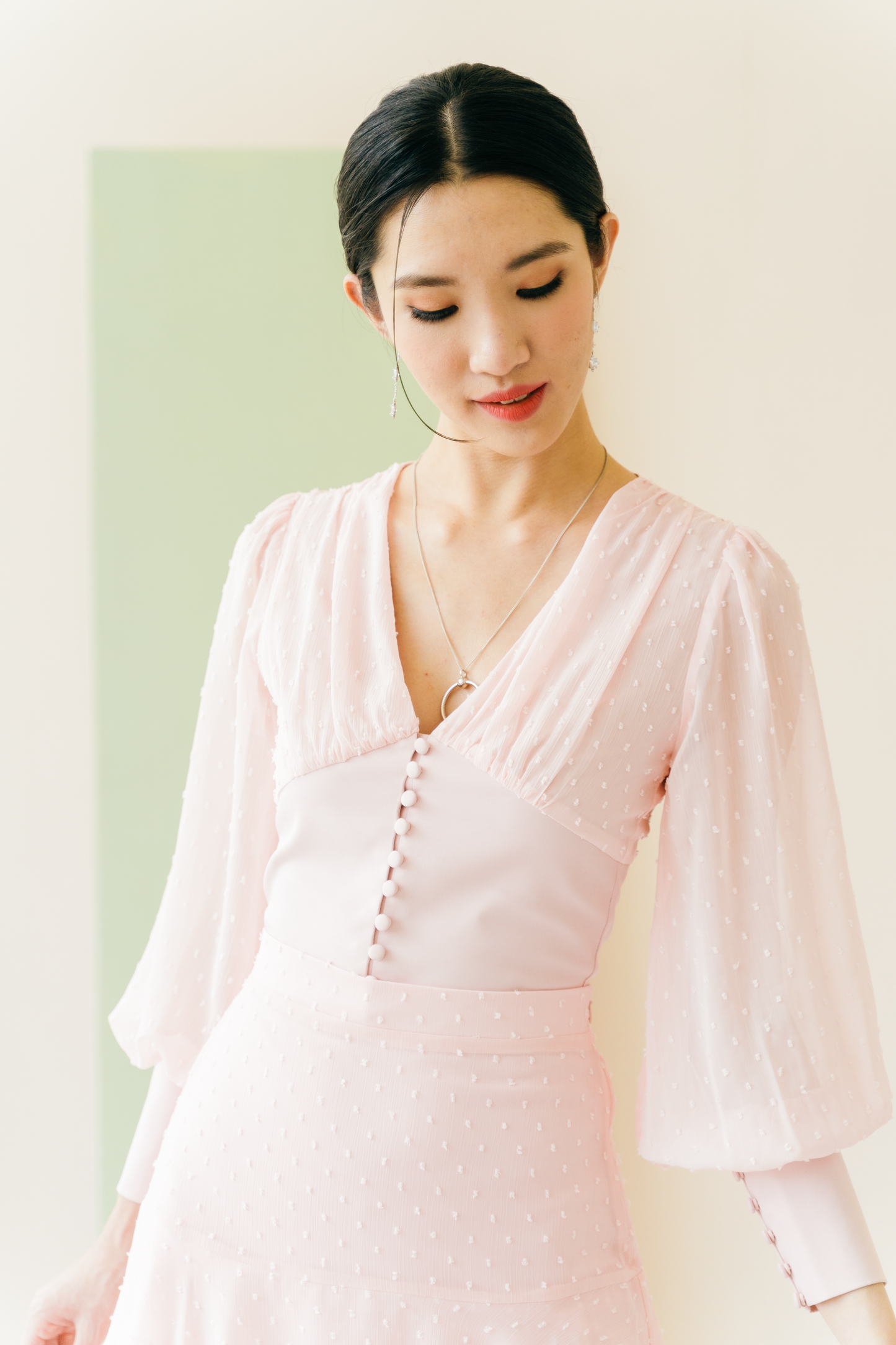 Kyra Top in Dusty Pink