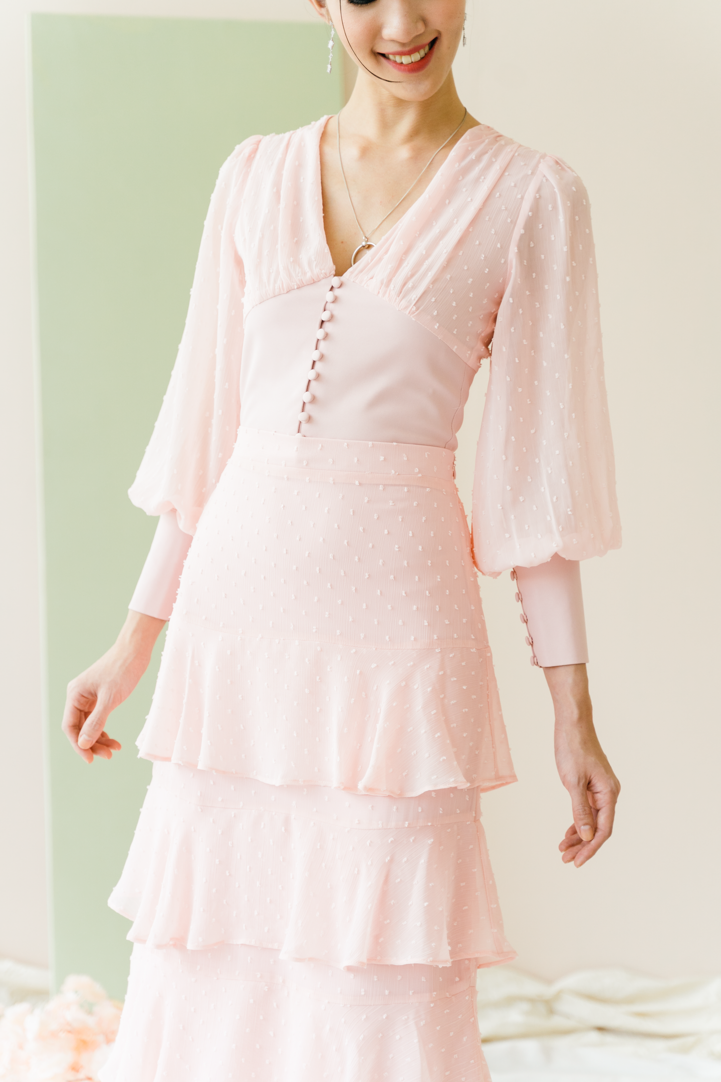 Kyra Top in Dusty Pink