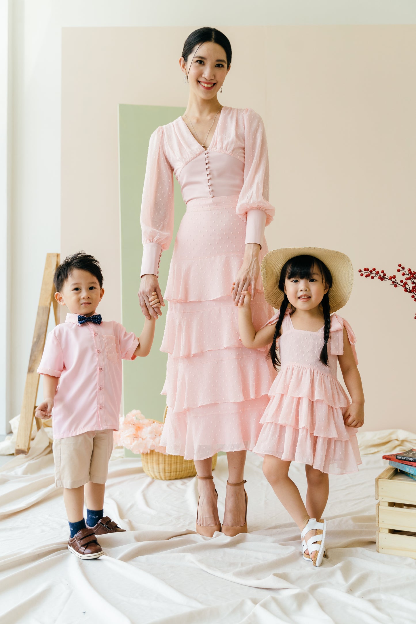 Mini Ky Shirt in Dusty Pink