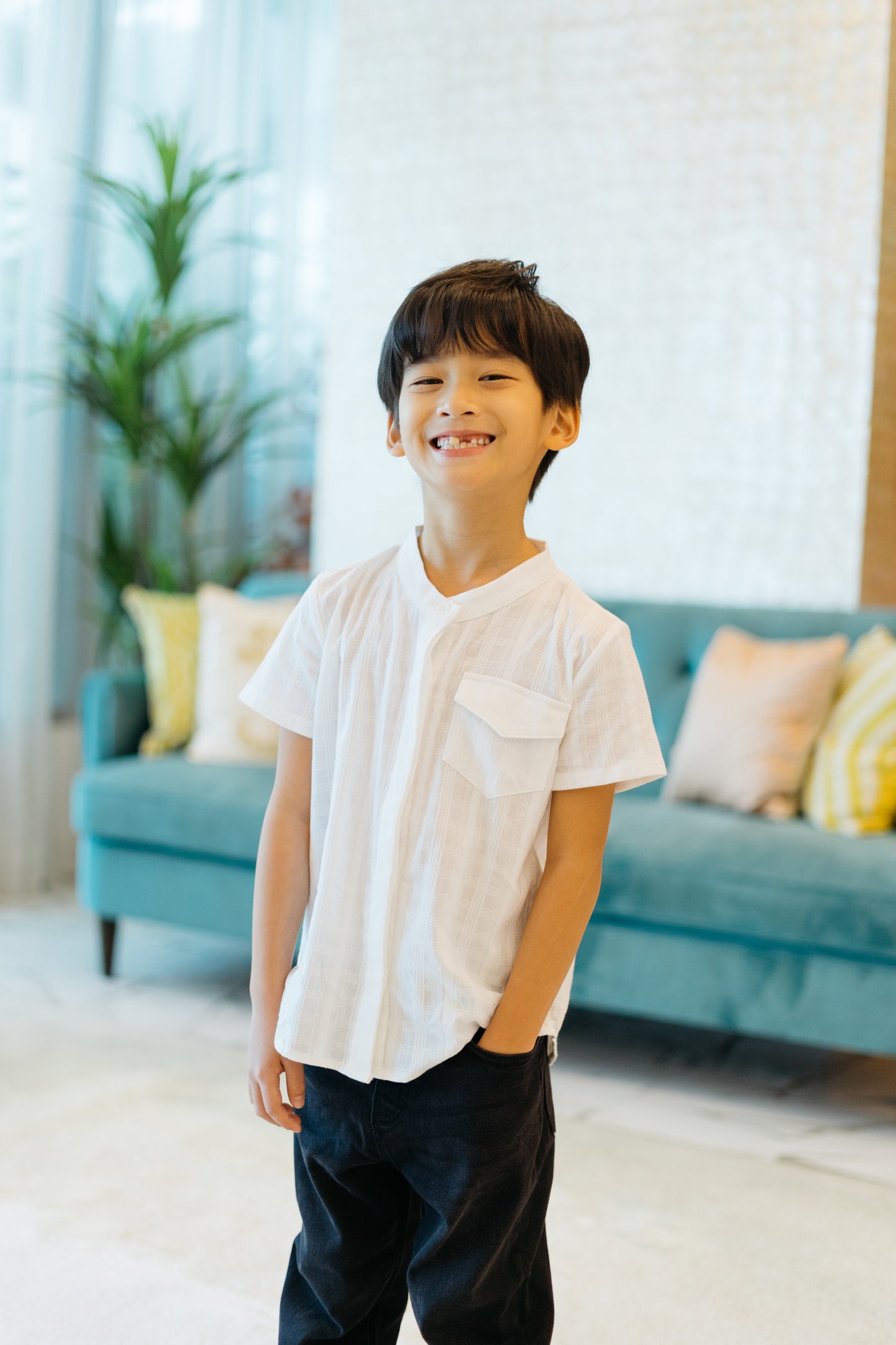 Mini Jax Top in White