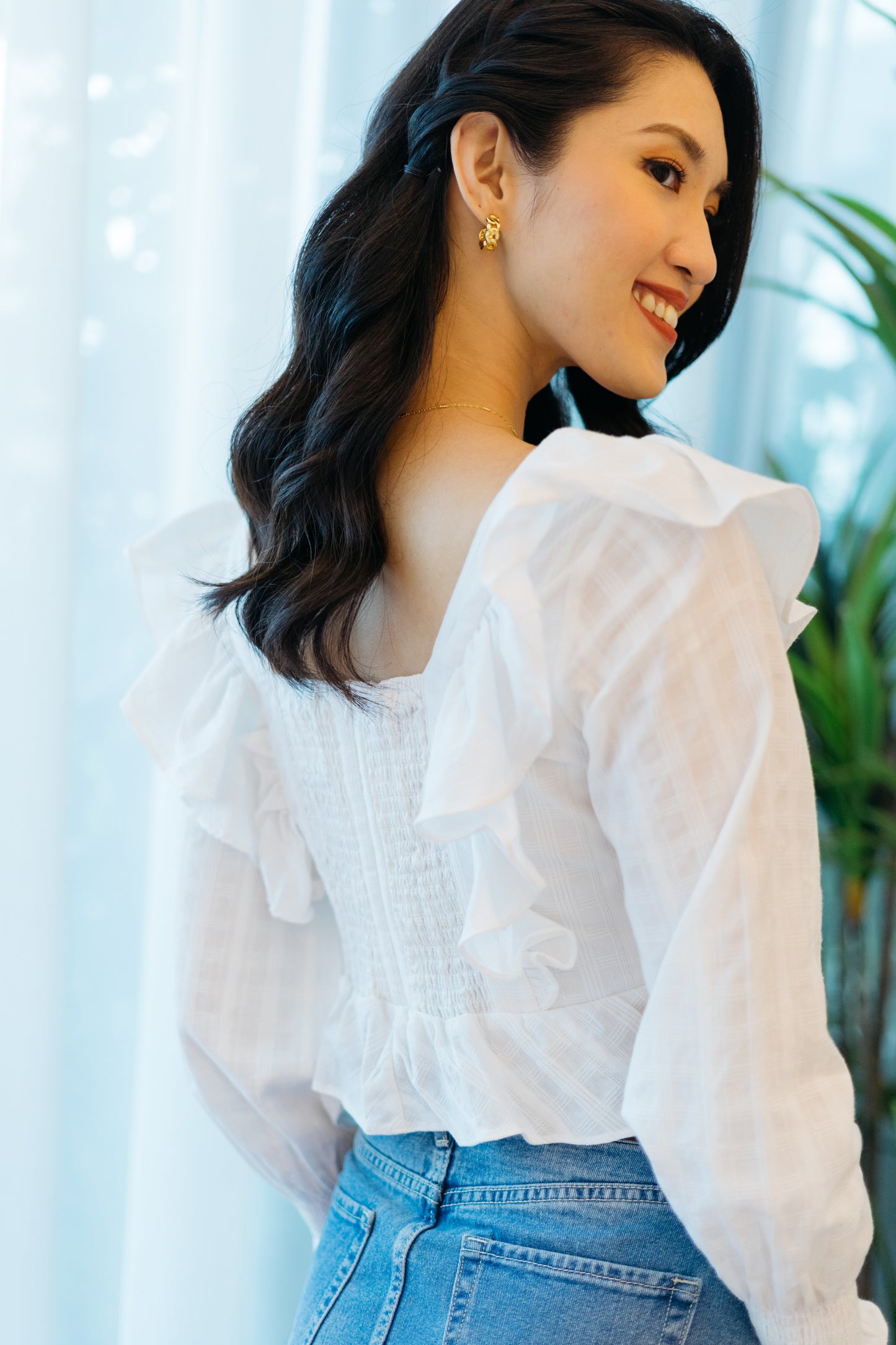 Jasmine Top in White