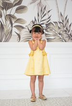 Load image into Gallery viewer, Mini Aelia Dress in Yellow
