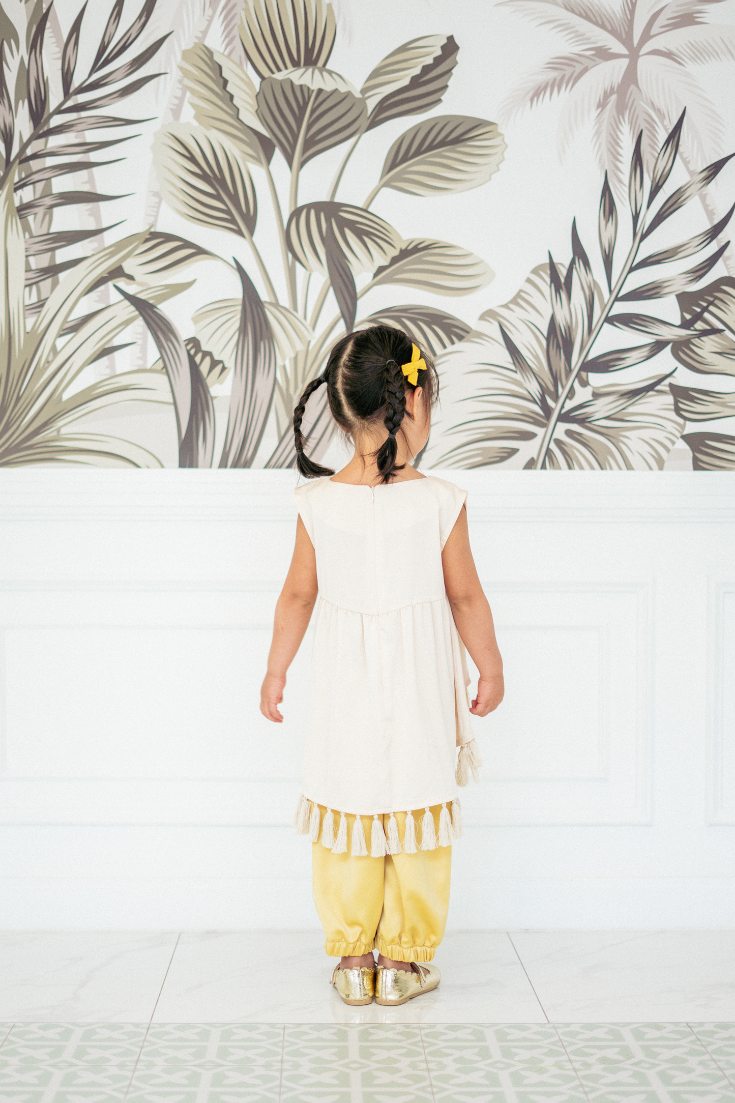 Mini Thea Top in Champagne
