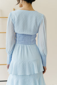 Kyra Top in Powder Blue