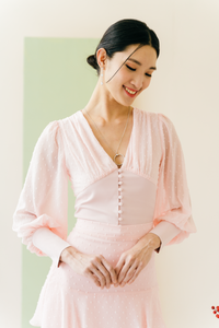 Kyra Top in Dusty Pink