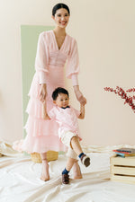 Load image into Gallery viewer, Kyra Ruffled Skirt in Dusty Pink
