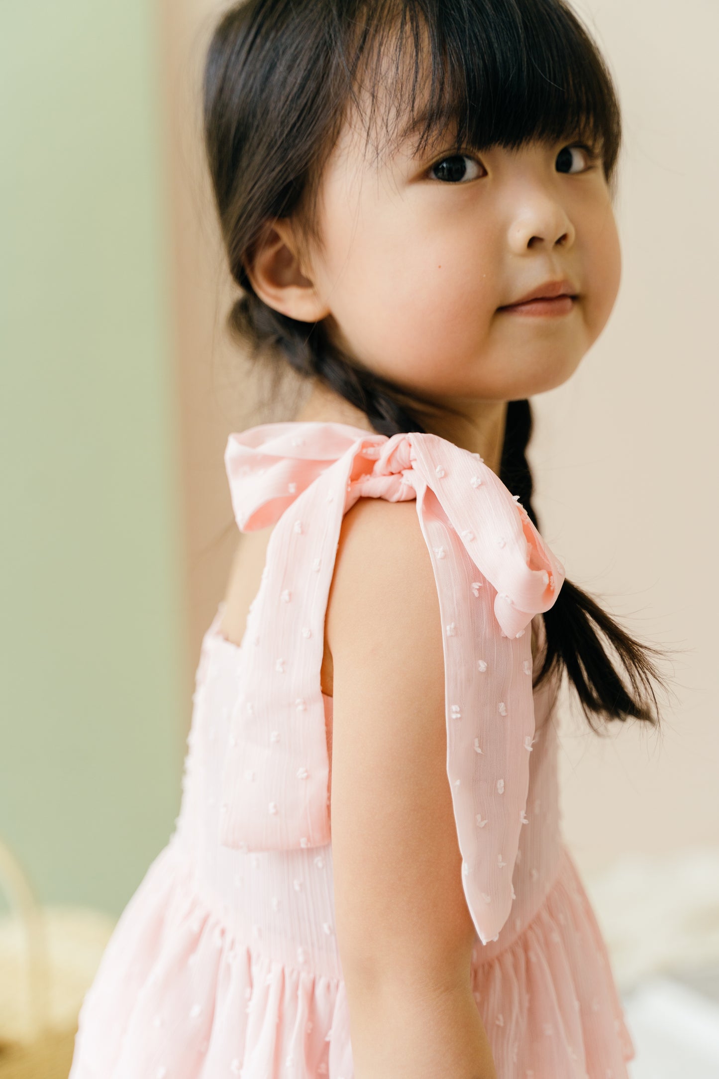 Mini Kyra Dress in Dusty Pink