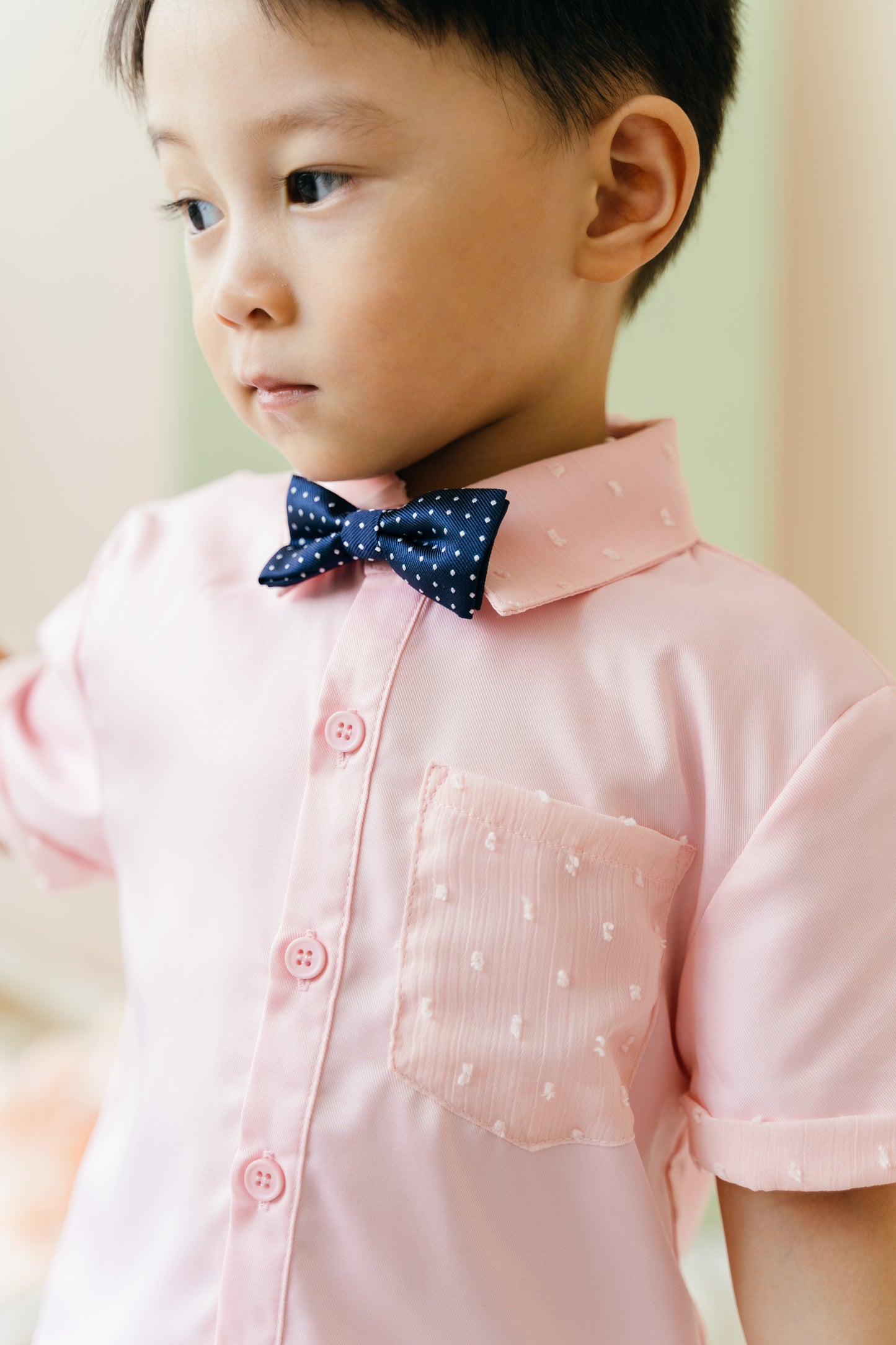 Mini Ky Shirt in Dusty Pink