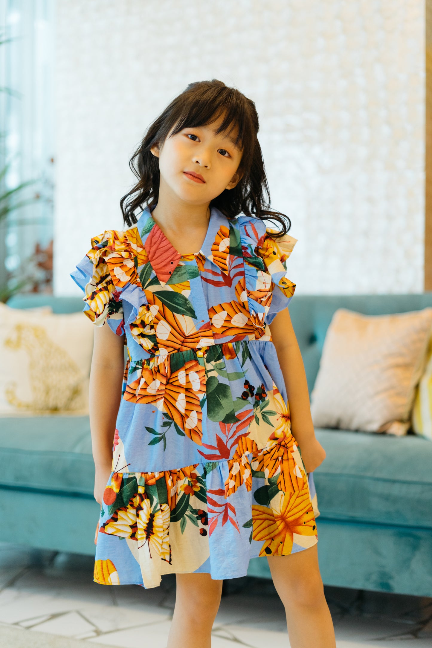 Mini Jasmine Dress in Print