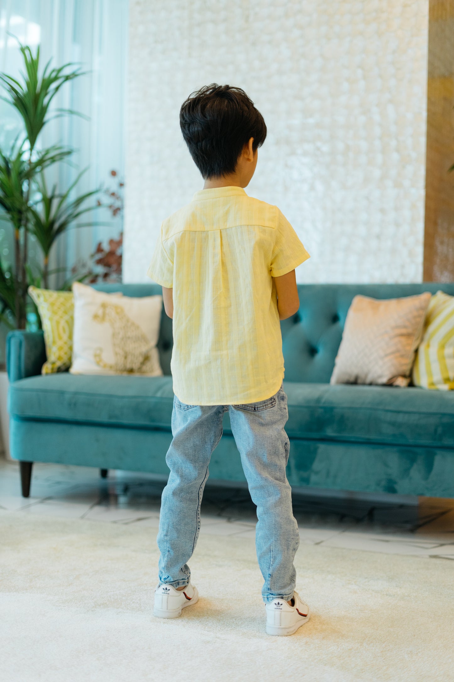 Mini Jax Top in Yellow