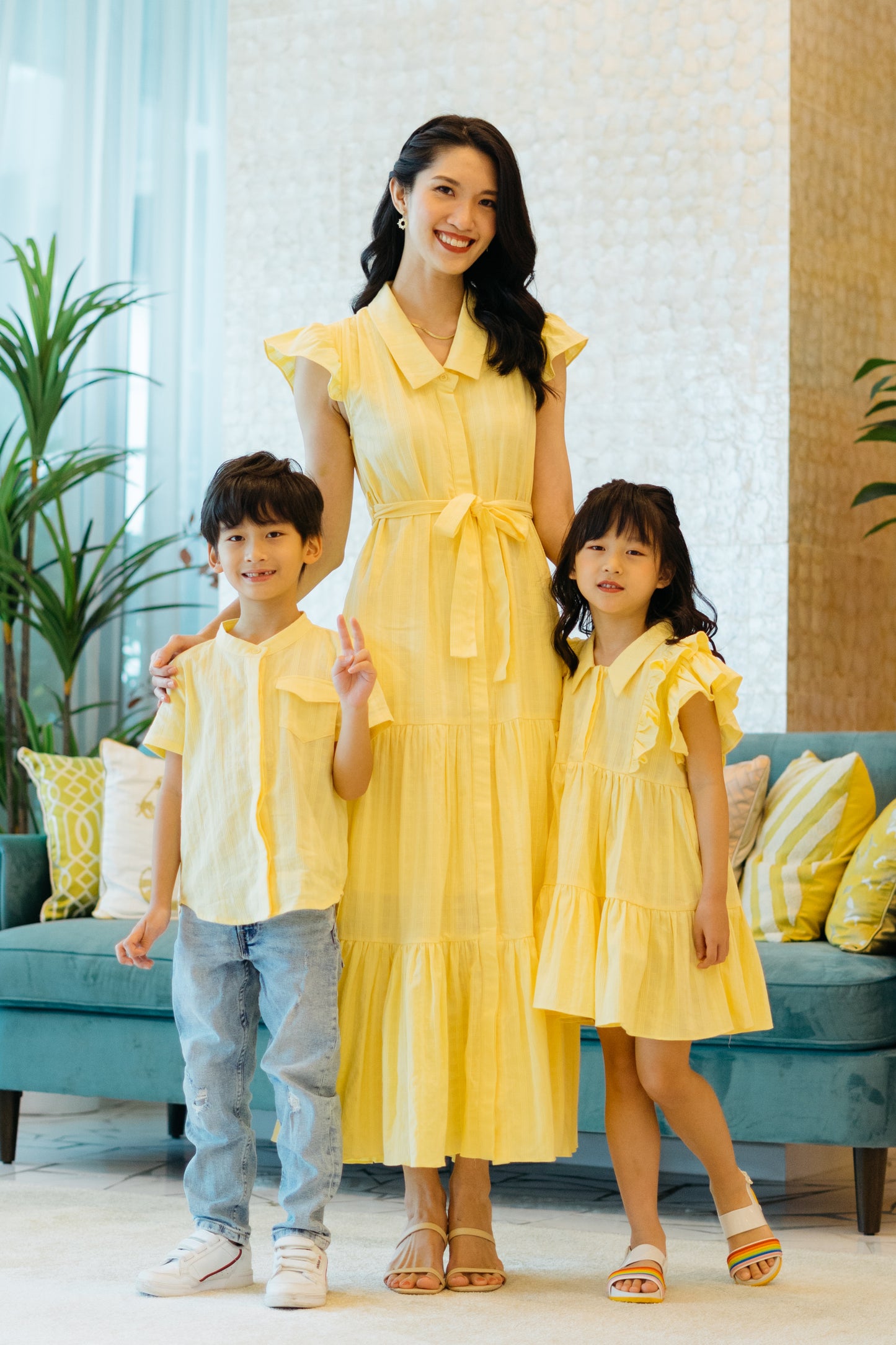 Mini Jax Top in Yellow