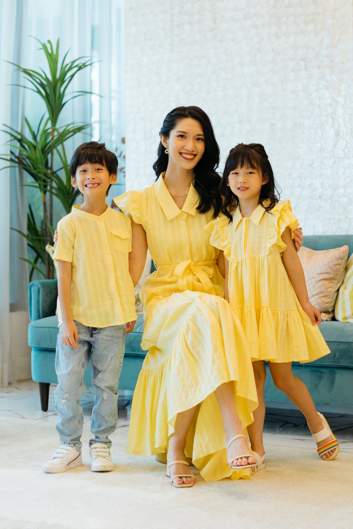 Mini Jax Top in Yellow