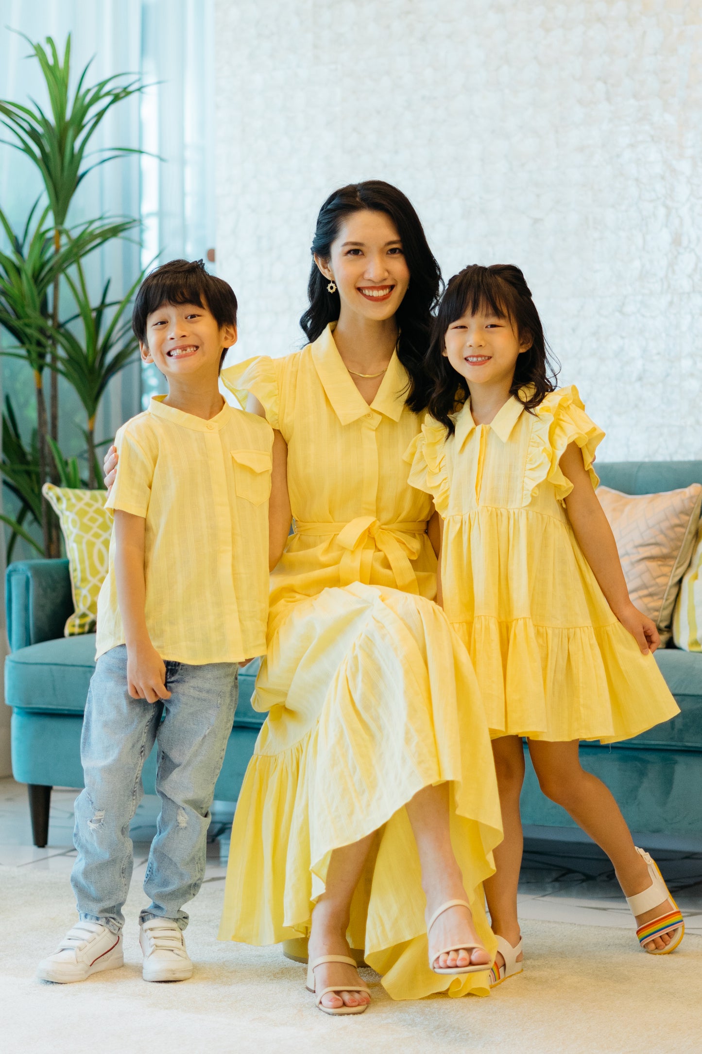 Jasmine Dress in Yellow