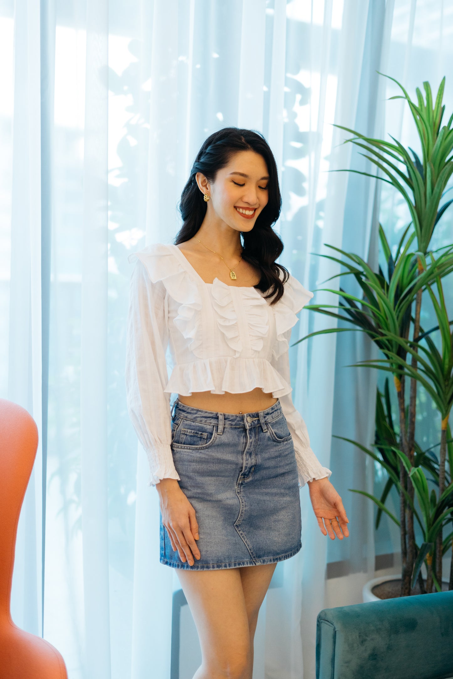 Jasmine Top in White