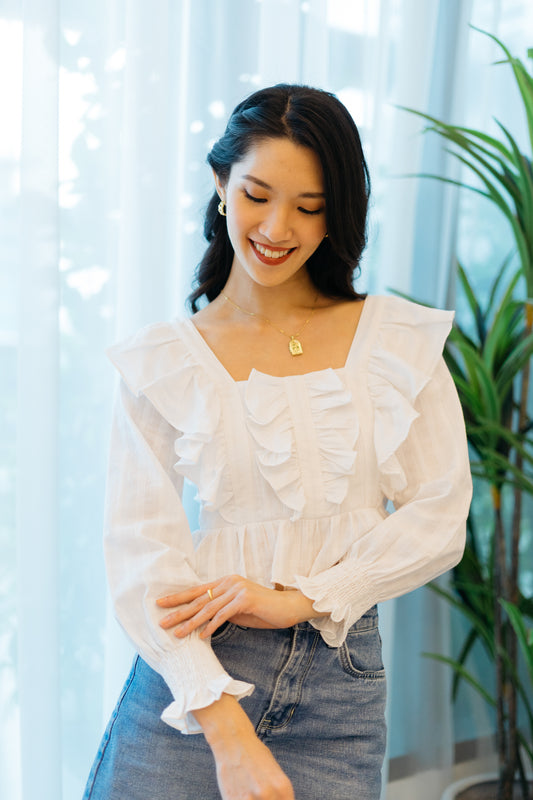 Jasmine Top in White