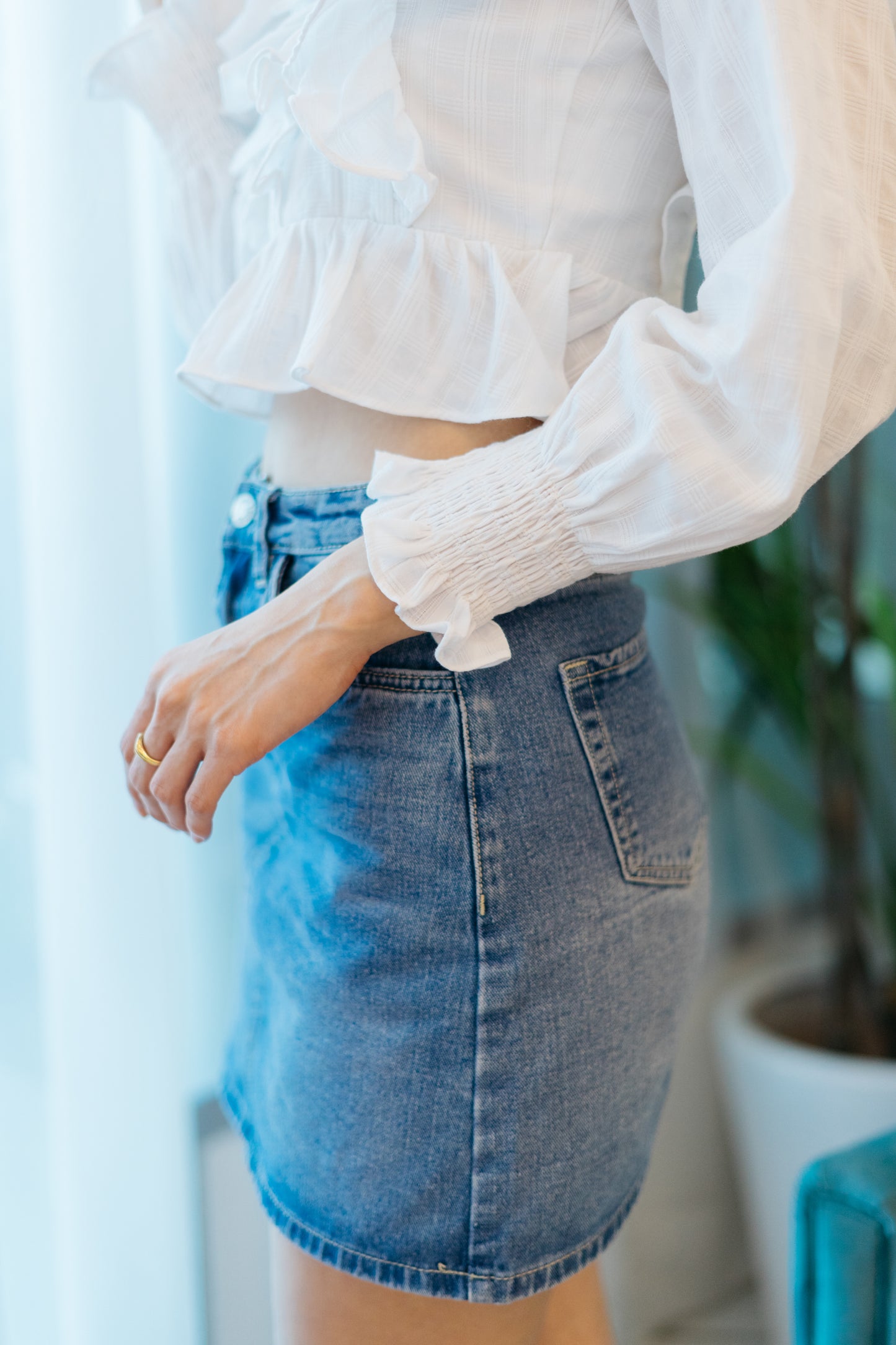 Jasmine Top in White