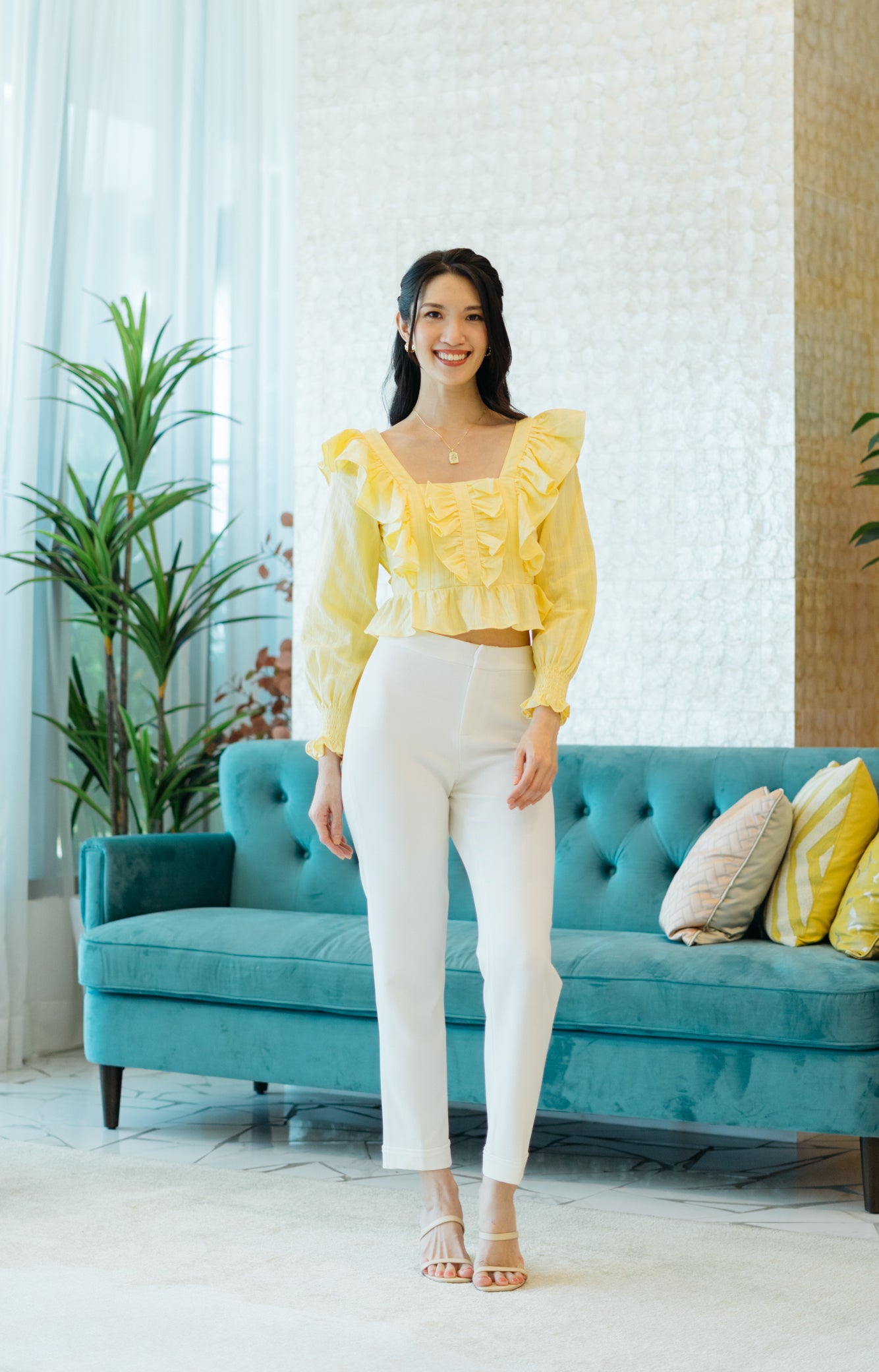 Jasmine Top in Yellow