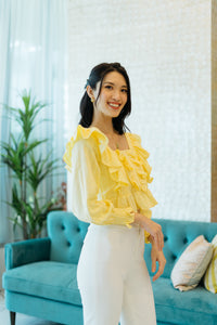 Jasmine Top in Yellow