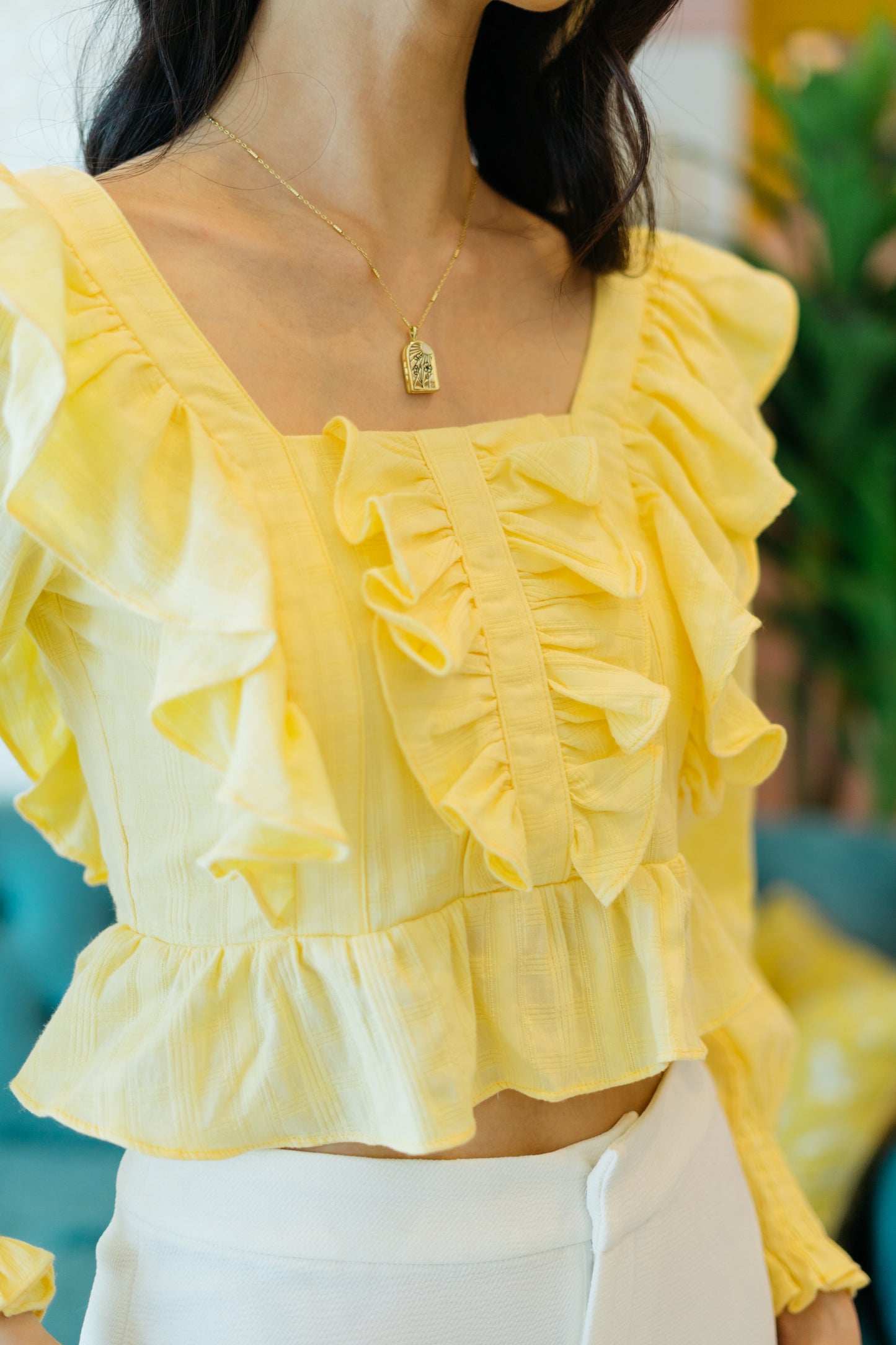 Jasmine Top in Yellow