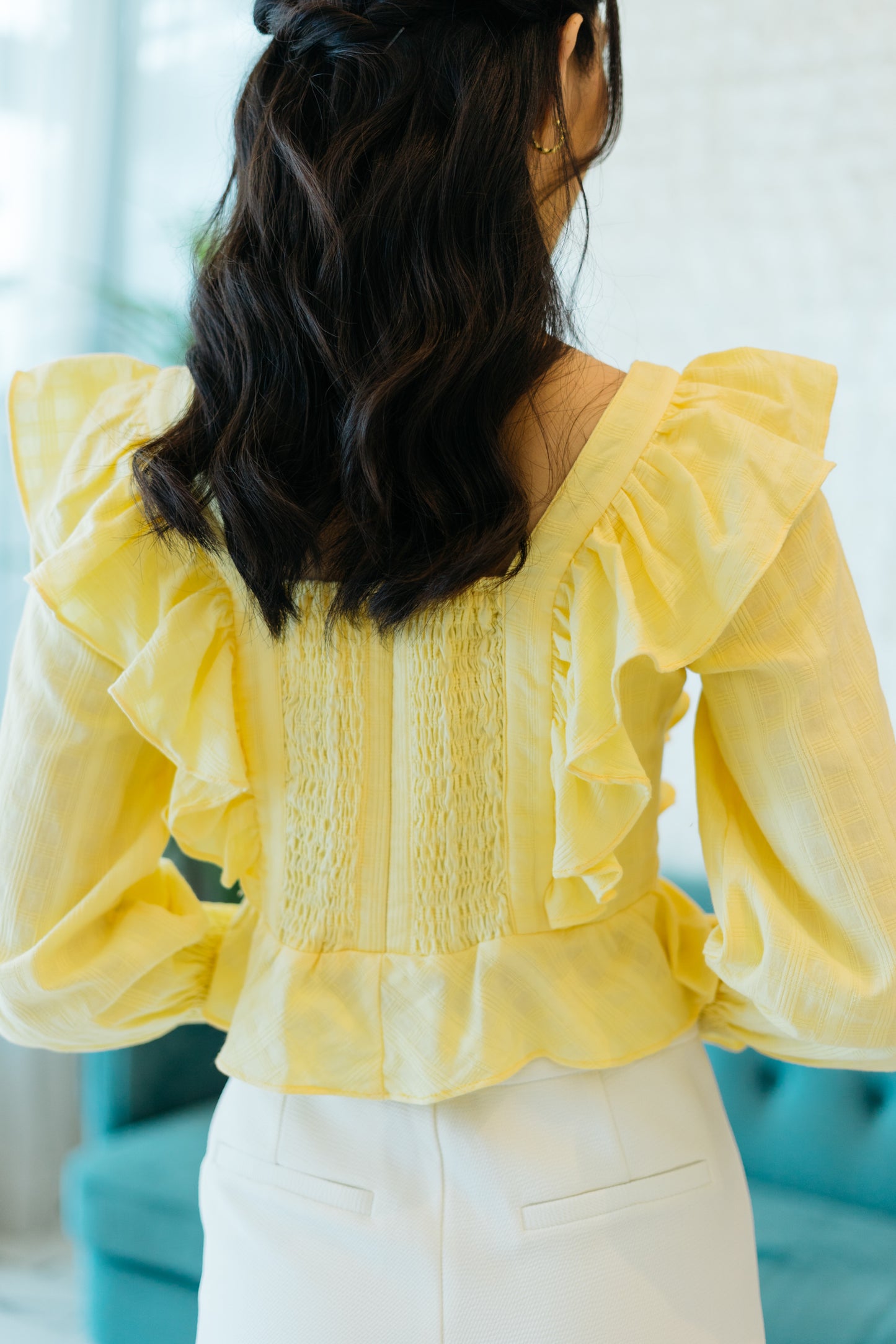 Jasmine Top in Yellow