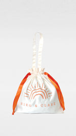 Load image into Gallery viewer, NIKO &amp; CLARE Drawstring Satin Totebag

